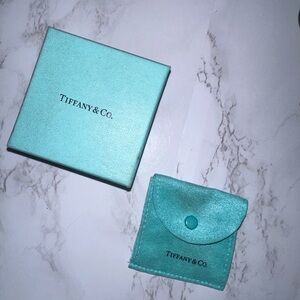 Tiffany & Co dust bag and box